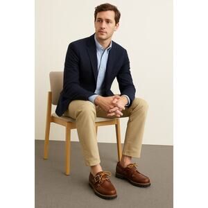 J.Crew Hampshire Hand-sewn buckle shoes Size 8 Brown New Without Box MSRP $248